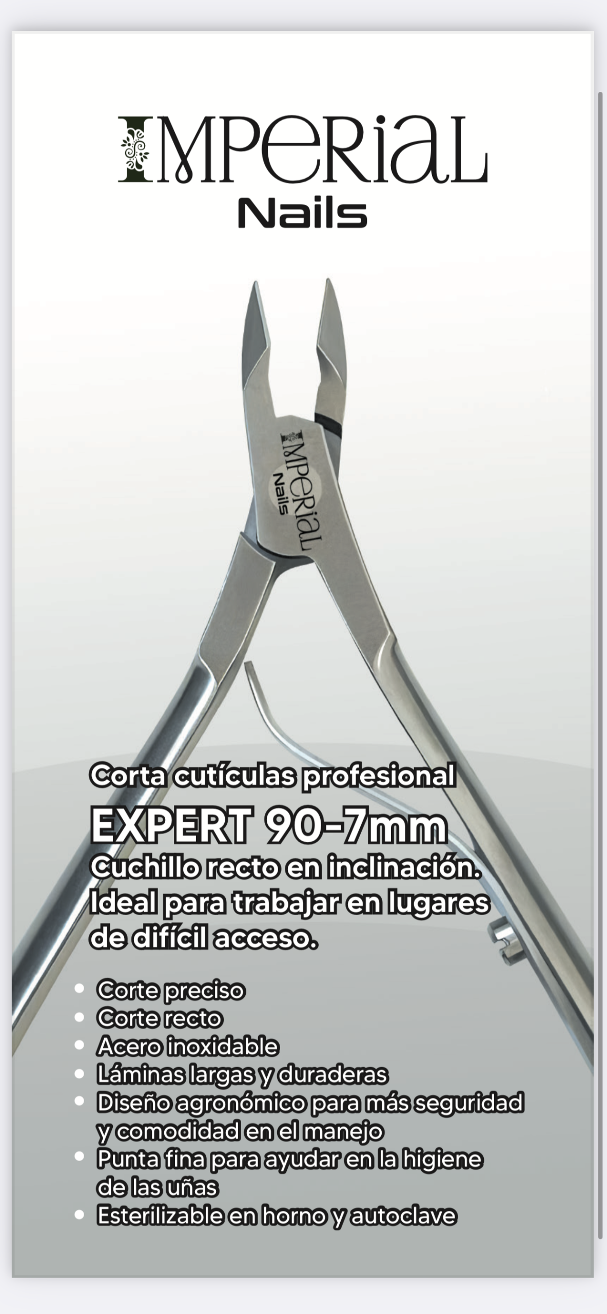 Corta cuticula imperial