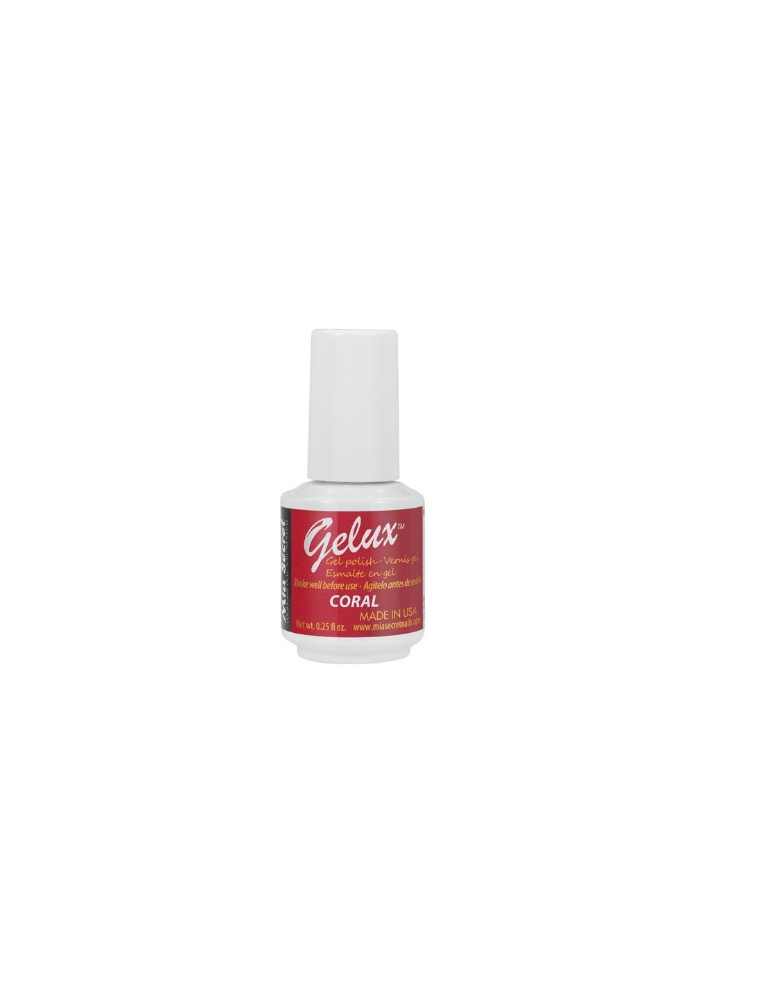 Gel coral burgundy