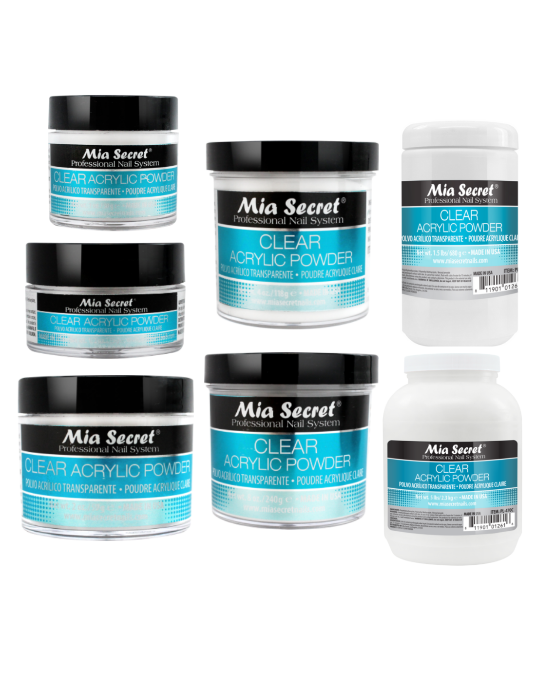 acrilico clear 15g